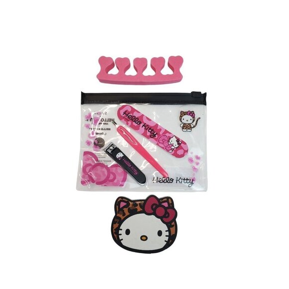 Hello Kitty and Friends 5pc Cartoon Graphic Nail Art Tool Set Mani Pedi - Picture 2 of 3
